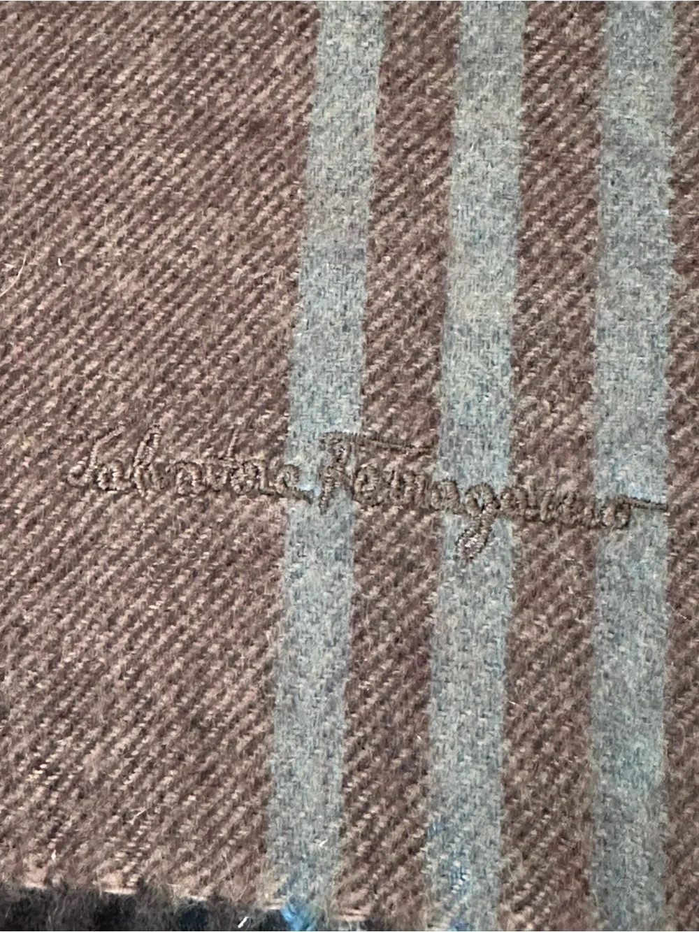 Salvatore Ferragamo elegant plaid
